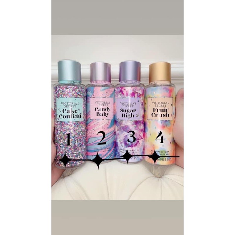 xịt thơm body victoria 250ml