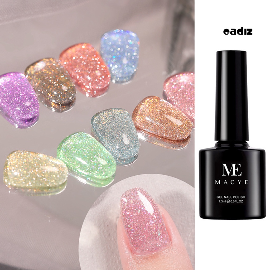 Gel Sơn Móng Tay 7.3ML Hiệu Ứng Lấp Lánh Nhiều Màu Sắc Thông Dụng Cho Nữ
