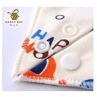 Set 3 Khăn chéo cotton cho bé