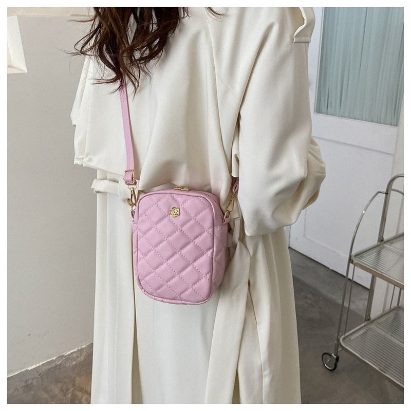 Túi Đeo Chéo Hình Vuông Nhỏ Màu Trơn Mẫu Mới Năm 2022 Gylb1582