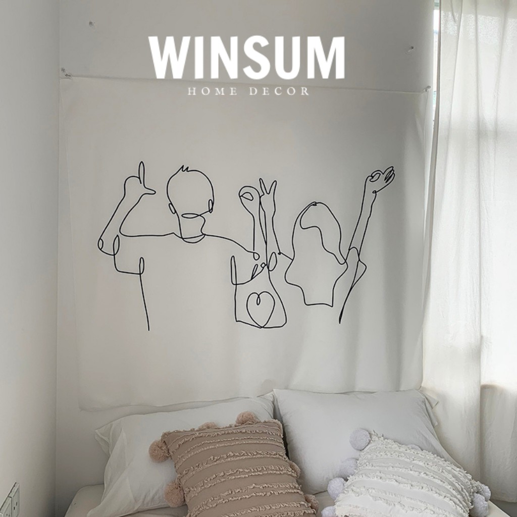 Tranh Vải Treo Tường Trang Trí Nhà Cửa Theo Phong Cách Hàn Quốc - Winsum.decor | BigBuy360 - bigbuy360.vn