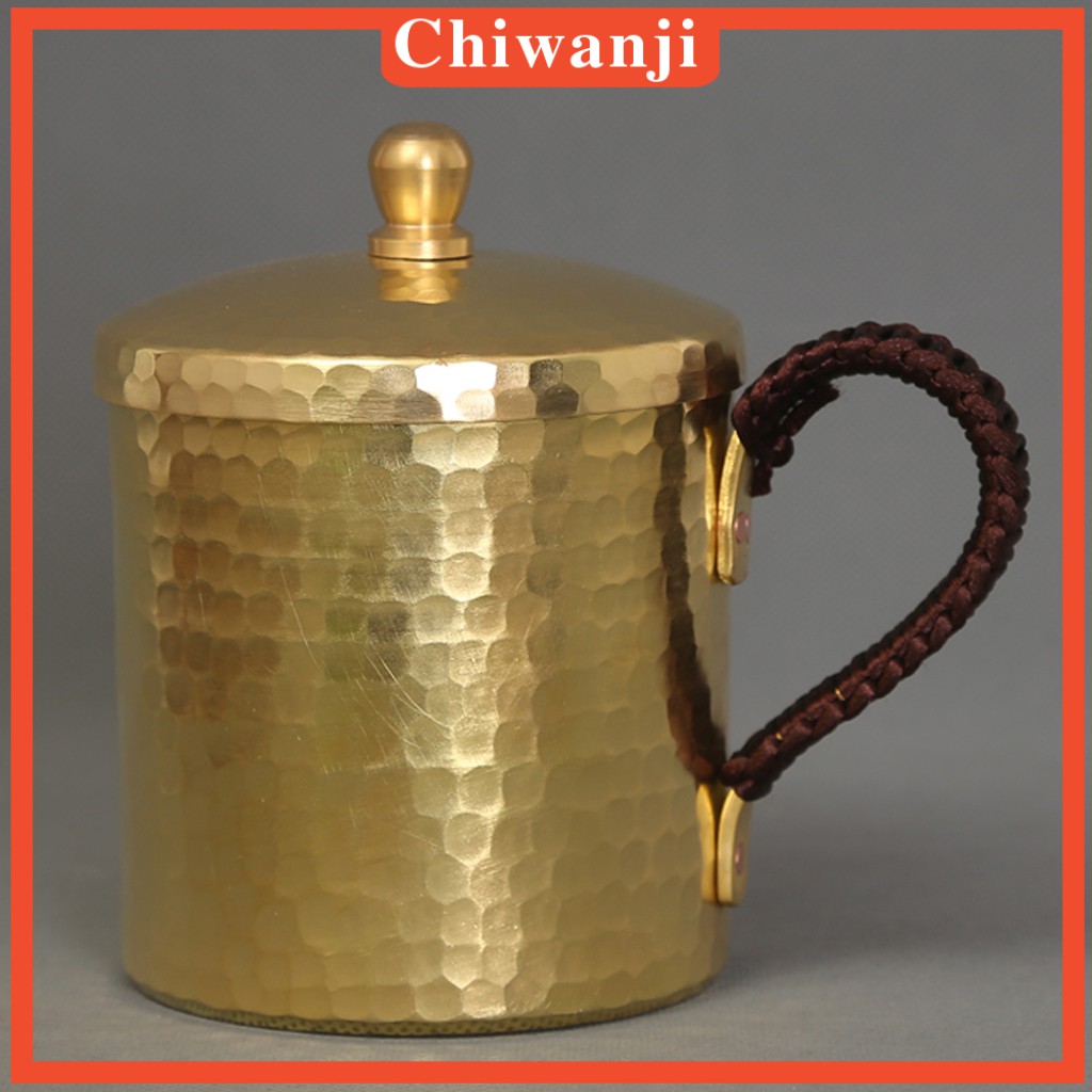 Cốc Uống Trà / Cà Phê Bằng Đồng 350ml 550ml