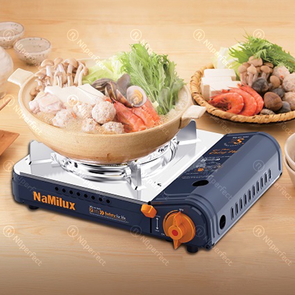 Ổ cụm/Van an toàn 2cấp chống nổ bếp ga mini, bếp ga du lịch Namilux 2S DOUBLE SAFETY / NA-194AS / PL-1921AS.. chính hãng