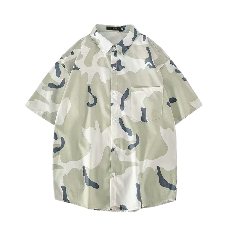 Áo Thun Tay Ngắn Dáng Rộng In Họa Tiết Thời Trang Mùa Hè Mới Phong Cách Hip Hop Size M-3XL Cho Nam