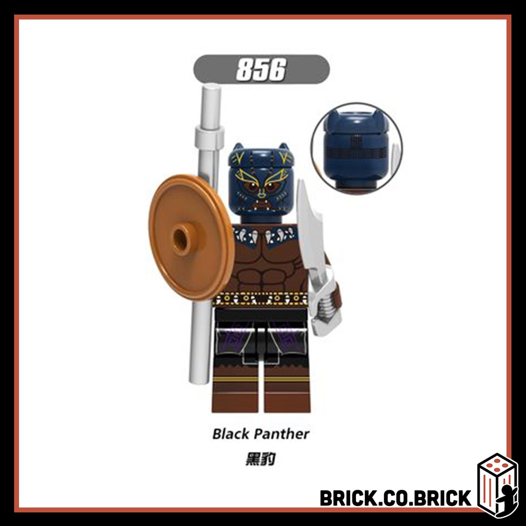 Người Báo Đen Black Panther Đồ chơi lắp ráp minifigures và non lego siêu anh hùng super heroes marvels dc X0191