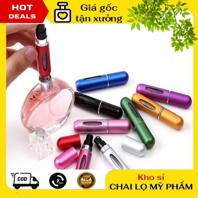 Lọ Chiết Nước Hoa ❤ GIÁ TẬN GỐC ❤ Chai lọ chiết nước hoa tự động 5ml/8ml đựng dầu thơm, phụ kiện du lịch