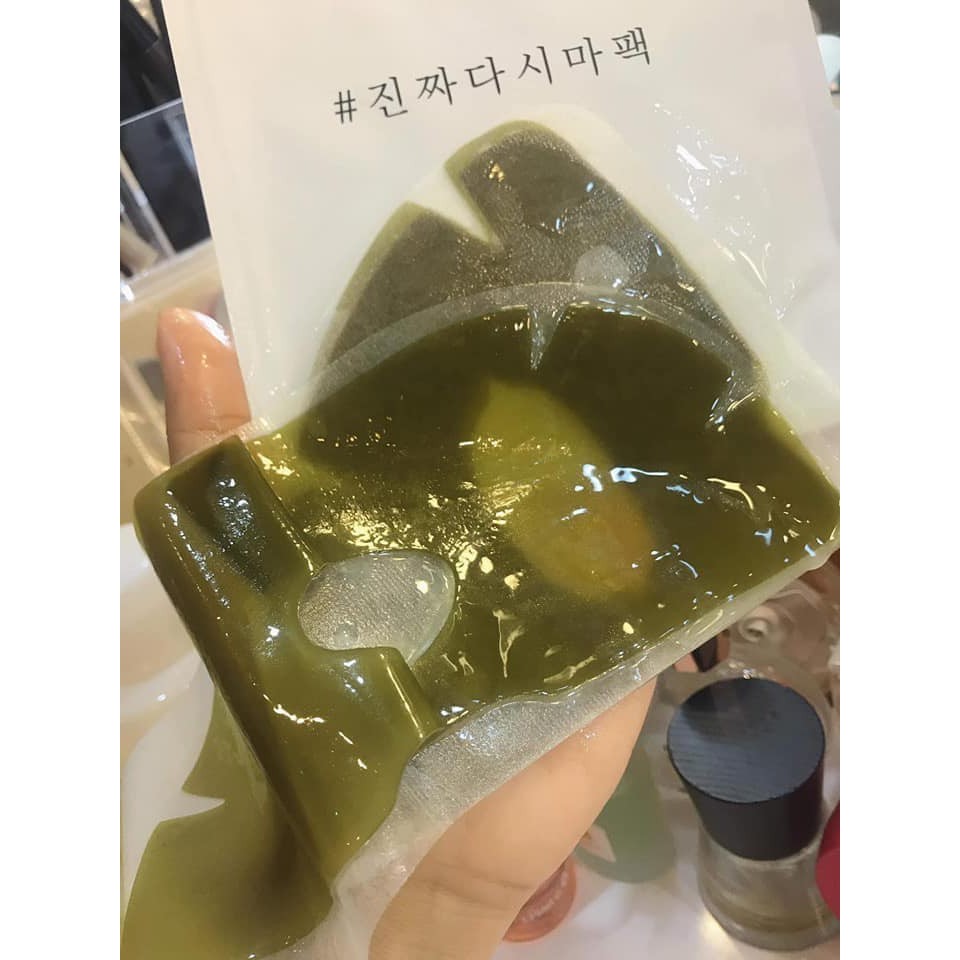 Mặt nạ rong biển tươi Cellbn Cellxv Real Kelp Facial Mask Hàn Quốc 20ml