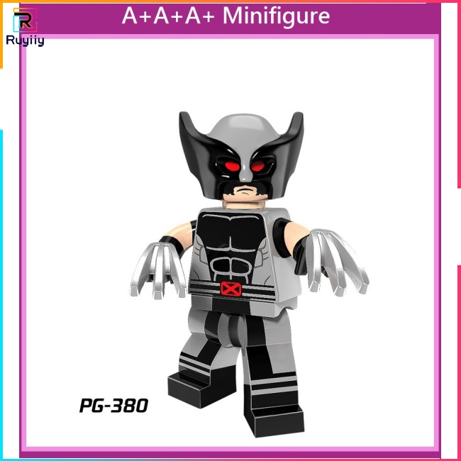 Mô Hình Lắp Ráp Mini R3 Pg8093 Siêu Anh Hùng Bain Wolverine Deadpool Đội Us