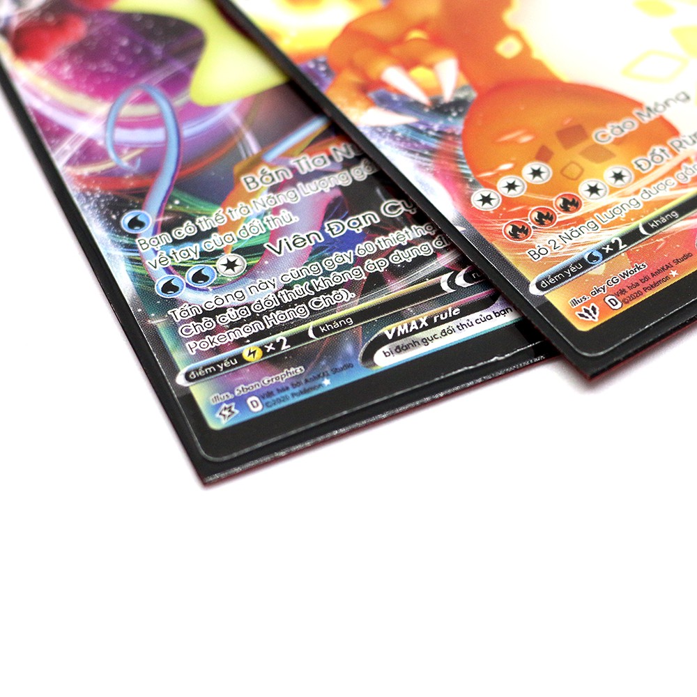 Bọc Bài Pokemon ❤️FREESHIP❤️ Sleeve bọc nhiều màu chống xước và chống nước