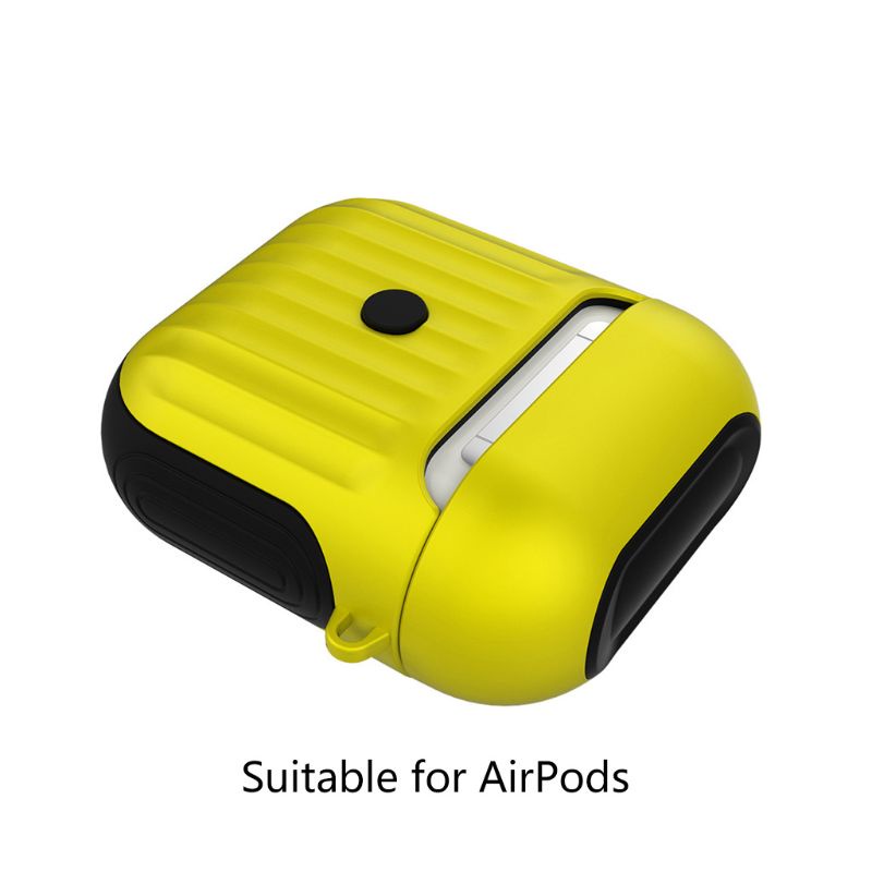 Vỏ Hộp Đựng Tai Nghe Không Dây Bluetooth Bằng Nhựa Cứng Chống Trầy Xước Cho Apple 2