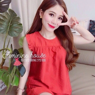 Bộ đùi vải xô đũi hàng đẹp hình thật