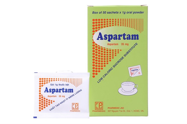 Aspartam (PHARMEDIC) - Đường ăn kiêng / Chất tạo ngọt thay đường dùng được cho người tiểu đường, béo phì