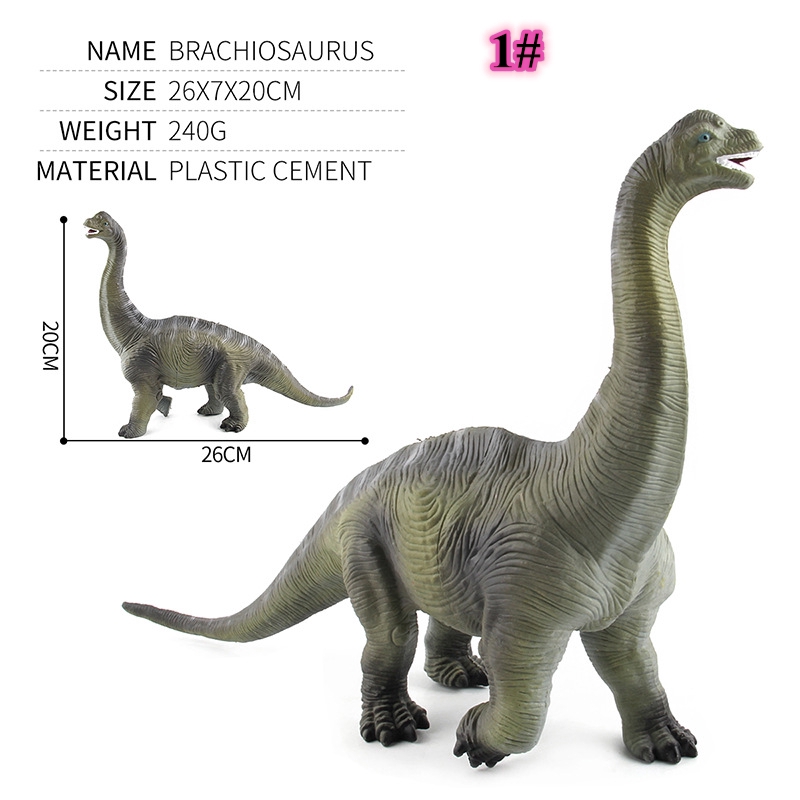 Mô hình đồ chơi GOROCK thiết kế khủng long Tyrannosaurus/Plesiosaurus Công viên kỷ Jura