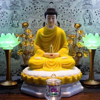 LY NƯỚC ĐẠI BI THỦY CÚNG PHẬT PHA LÊ 15 cm