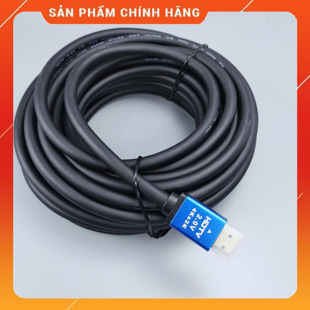 Cáp HDMI 2.0 dài 20m hỗ trợ 4k* 2k đầu mạ vàng BH 12 tháng dailyphukien