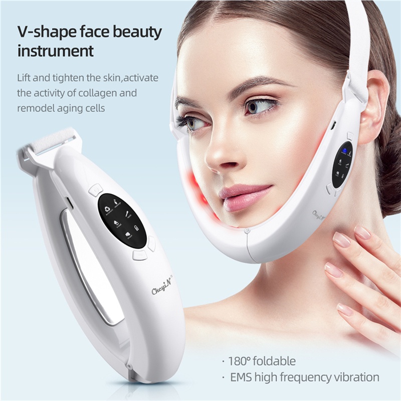 Máy nâng cơ mặt hình chữ V CkeyiN MR610 sử dụng dòng điện siêu nhỏ để làm săn chắc và thon gọn