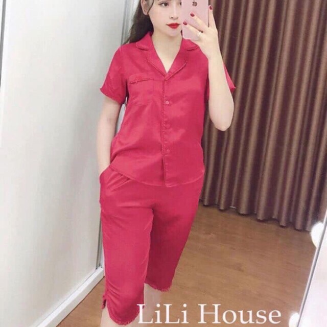 Combo bộ ngủ lụa