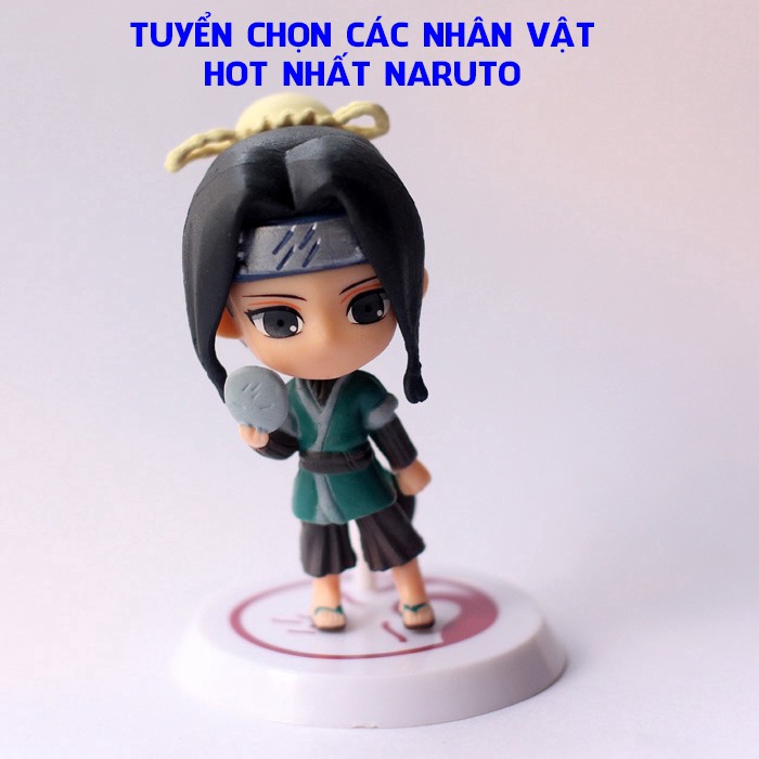 Mô Hình Naruto Chibi Phim Hoạt Hình, Đồ Chơi Mô Hình Chất Liệu PVC Bền Đẹp