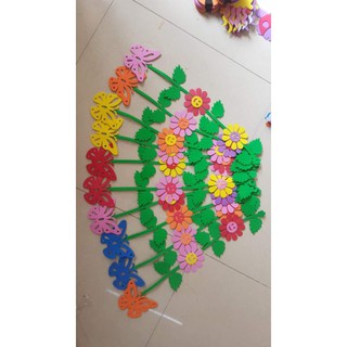 Rèm cửa xốp mầm non