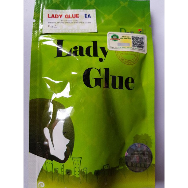 keo nối mi lady xanh - dụng cụ nối mi mr đức