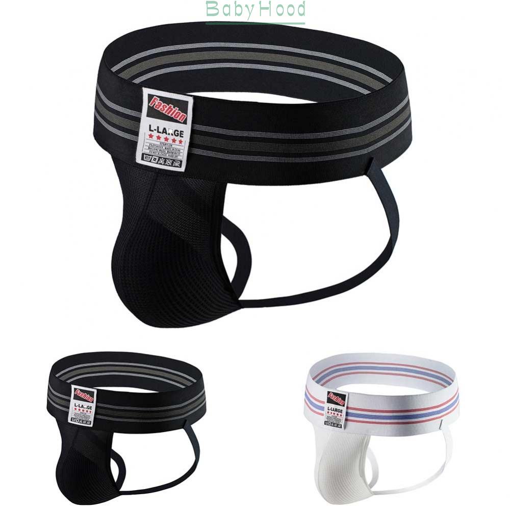 Mens Sexy Jock Strap Underwear Mesh Breathable Brief Sports Thongs Pouch Panties#BBHOOD