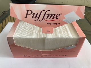Bông trang điểm Puffme 180 miếng