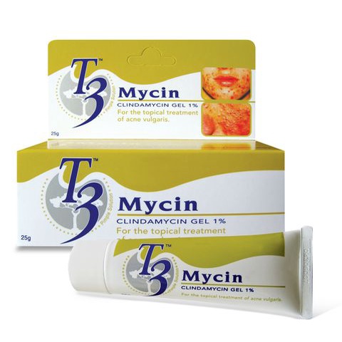 KEM NGỪA MỤN T3 MYCIN GEL 25G CHÍNH HÃNG