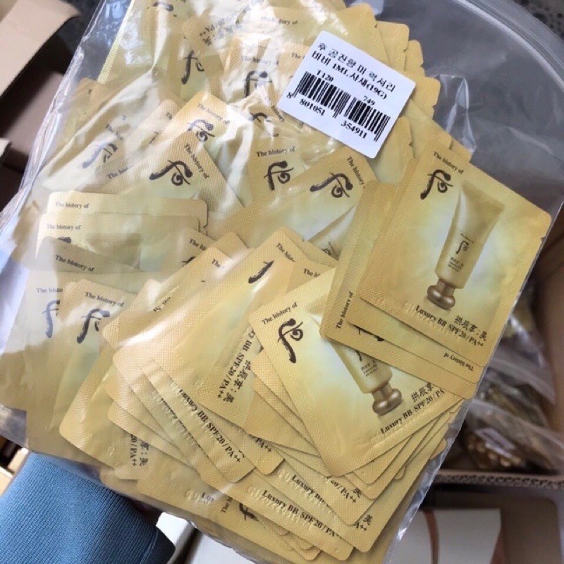 Kem Lót Trang Điểm Whoo Mi Luxury BB Cream(1 gói)date 2022 | BigBuy360 - bigbuy360.vn