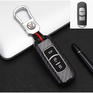 Ốp khóa Carbon ô tô Mazda 3, Mazda CX5, Mazda 2, Mazda 6, Mazda CX9