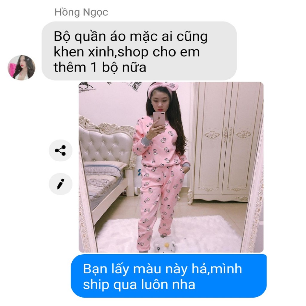 [KHÔNG XINH HOÀN TIỀN]BỘ QUẦN ÁO NỈ BÔNG LOẠI 1 SIÊU MỀM MỊN GIÁ SIÊU KHUYẾN MÃI. | BigBuy360 - bigbuy360.vn