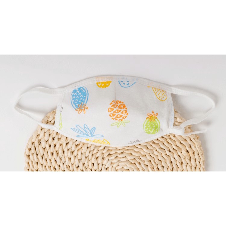 Khẩu Trang Vải Cho Bé 1-5 Tuổi Vải Cotton Nguyên Chất An Toàn Cho Bé
