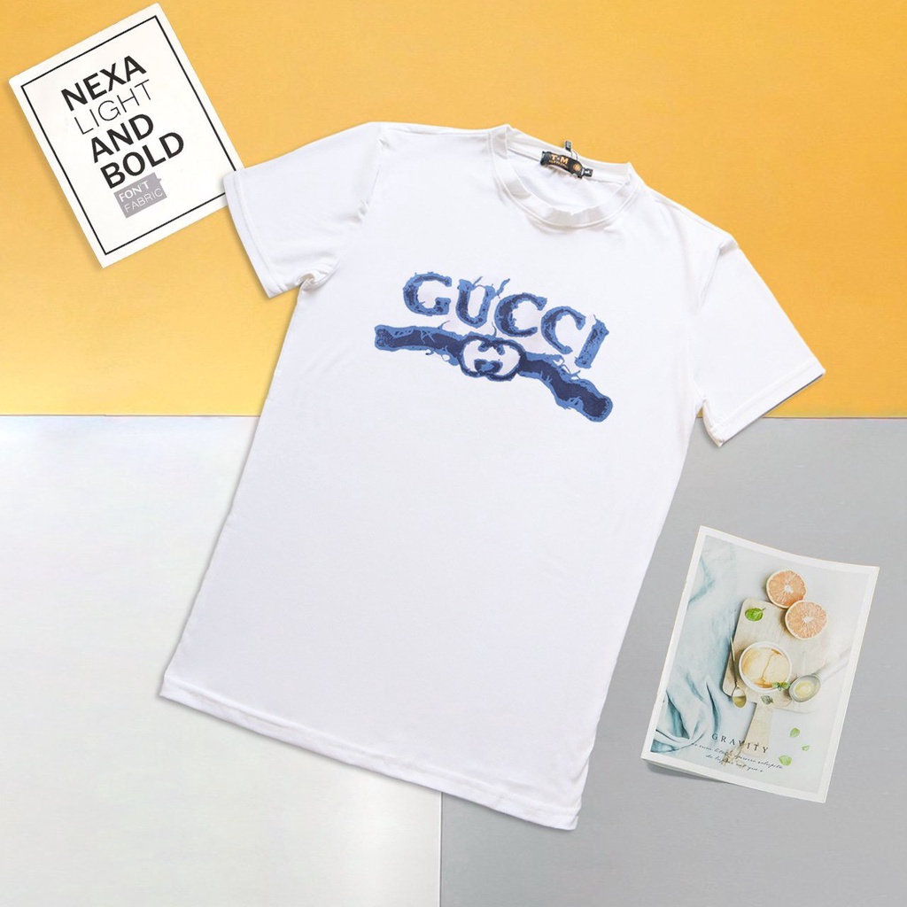 Áo thun nam cổ tròn màu trắng ngắn tay phong cách hàn quốc MURADFASHION MS2077