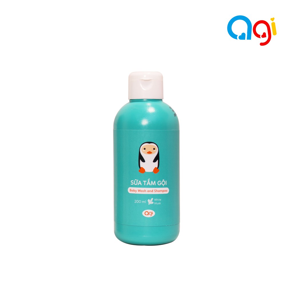 Sữa tắm gội toàn thân AGI cho bé cưng với 100% nguyên liệu được nhập khẩu từ Hàn quốc
