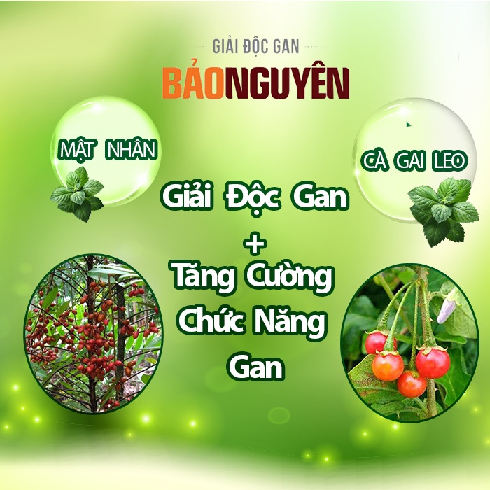 Giải độc gan Bảo nguyên Sắc Ngọc Khang  hổ trợ giải độc gan, giúp bảo vệ và tăng cường chức năng [hộp 60 viên]