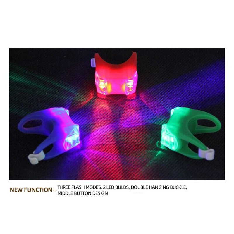 Đèn LED LYMOYO cảnh báo an toàn chống nước gắn đuôi xe đạp chuyên dụng