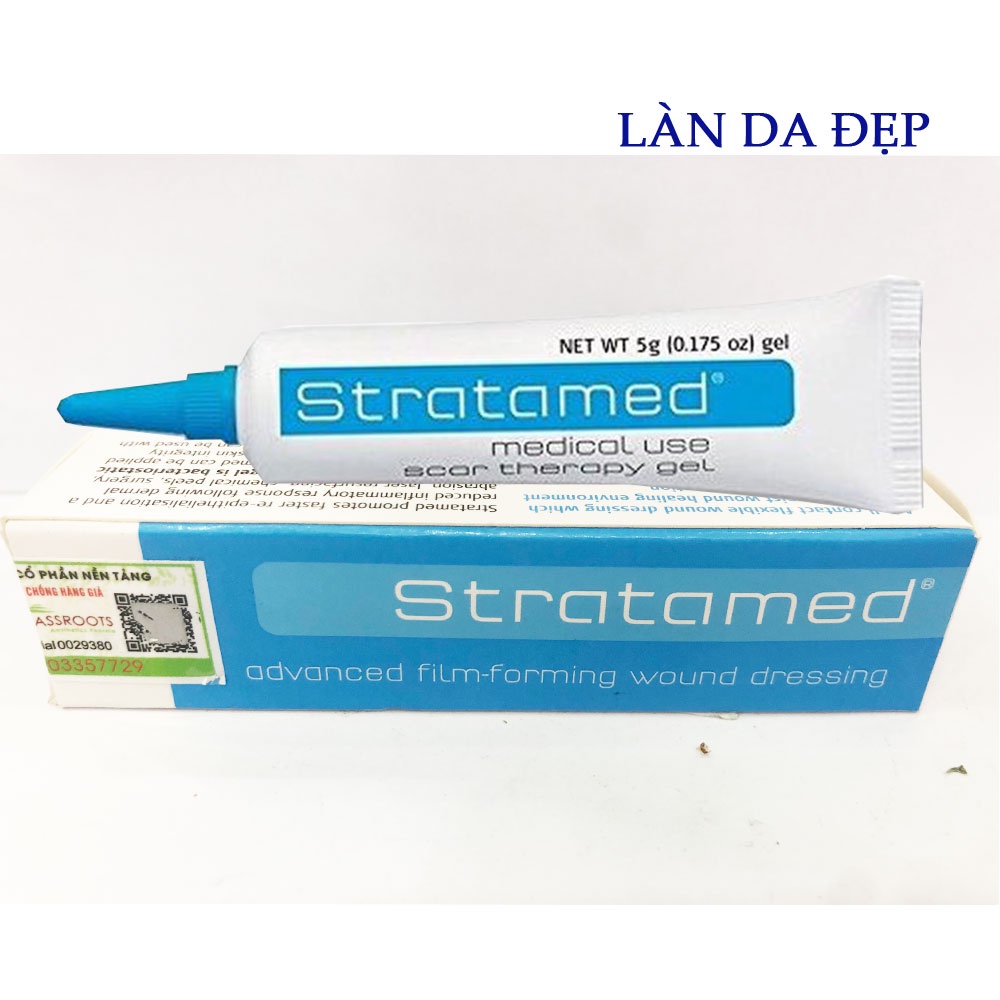 Gel bôi s.ẹo Stratpharma AG Stratamed phục hồi vết thương ngừa sẹo tuýp 5g