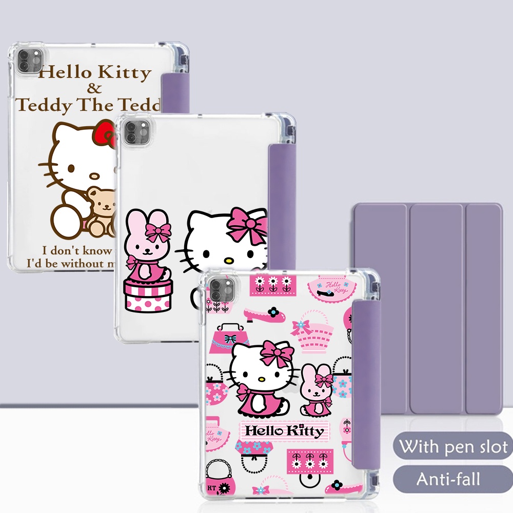 Mới Ốp Máy Tính Bảng Mềm Hình hello kitty Cho ipad air ipad 7 8 9 pro 2021 2022 Air1 Air2 Air3 Air4 mini4 mini5 TYG97