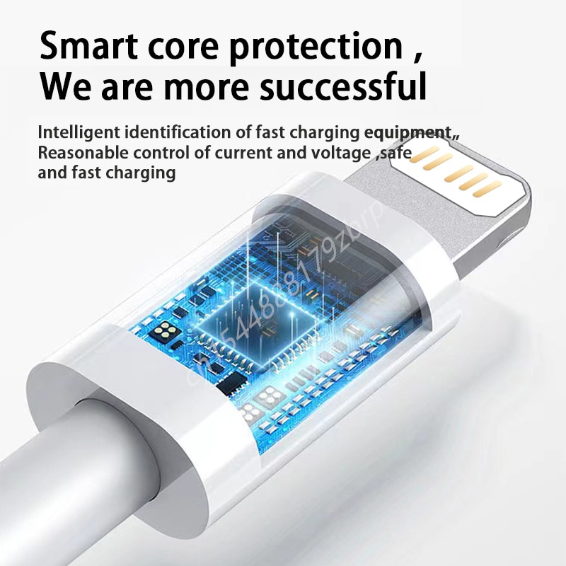 Cáp Sạc Nhanh USB Type C PD 20W Cho iPhone 13 12 SE 11 Pro X XS 8