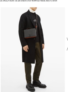 Túi louboutin messenger cốp da trơn spsl fullbox mã code