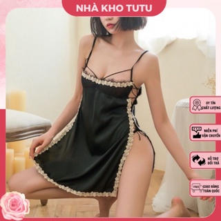 Đầm ngủ Lụa Cao Cấp Nhà Kho TuTu L259
