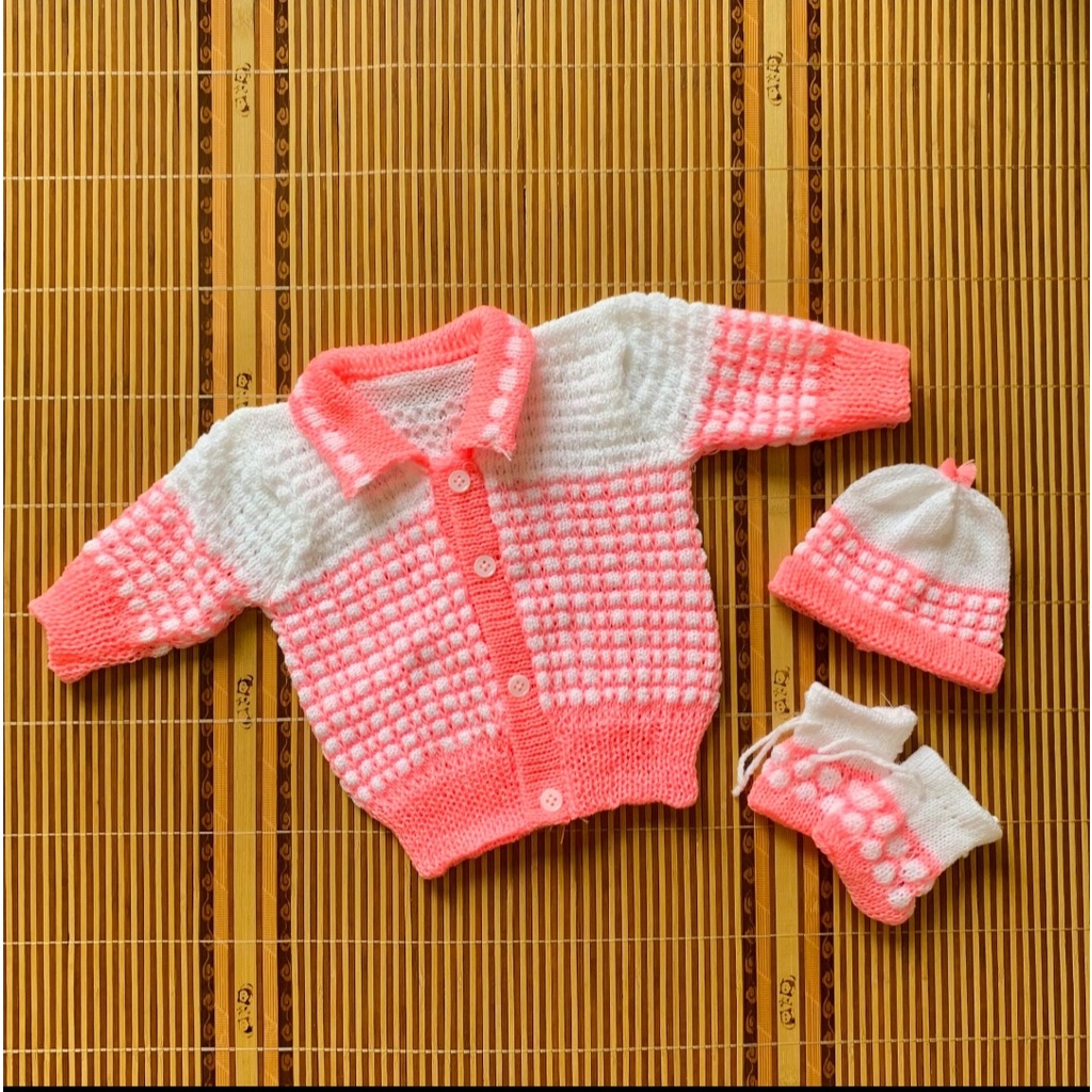 Áo len cho bé 0-6 tháng