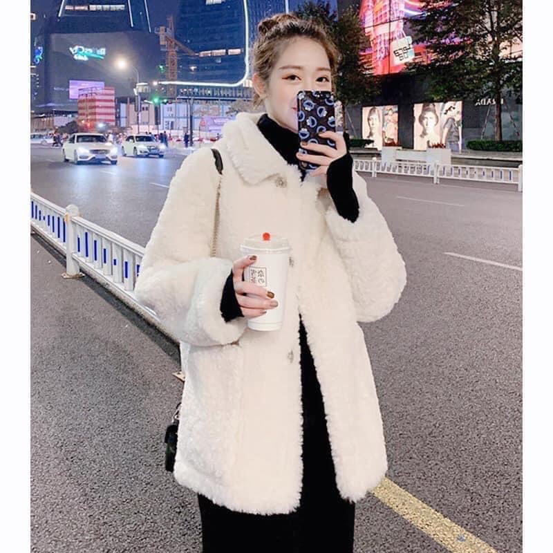 Set Áo Khoác Lông Kèm Váy Body | BigBuy360 - bigbuy360.vn