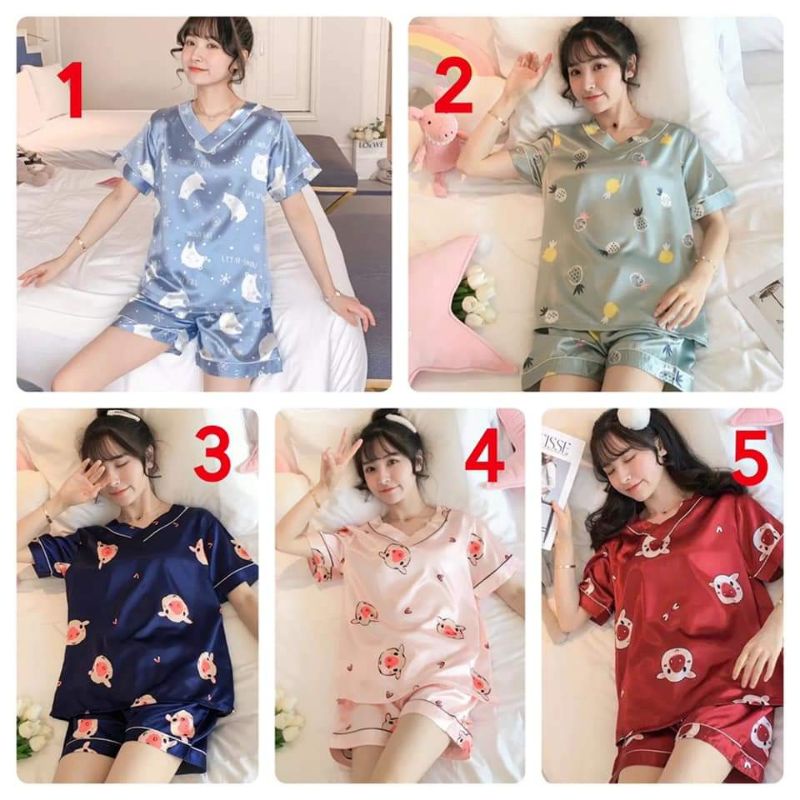 bộ ngủ lụa