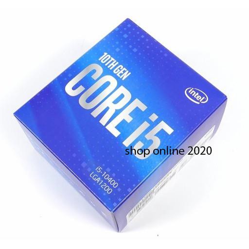 Bộ vi xử lý / CPU Intel Core i5 10400 (2.9 GHz turbo up to 4.3 GHz, 6 core 12 Threads , 12MB Cache, 65W)