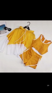 [ORDER] Set bikini 3 món hoodie