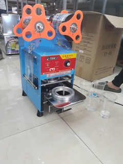Máy dán miệng ly tự động ET-A9