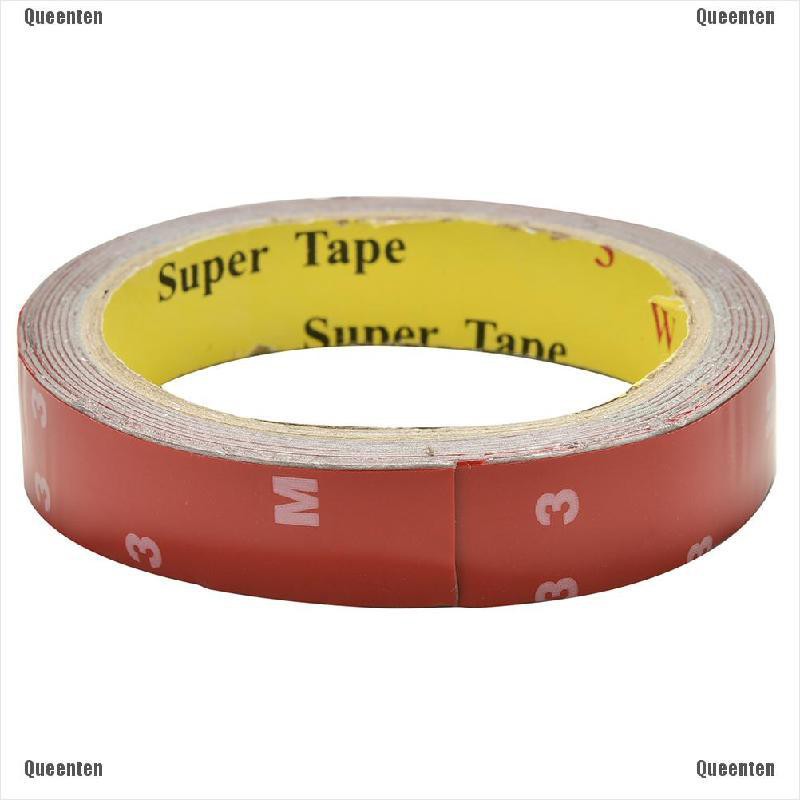 Băng keo 2 mặt độ bám dính mạnh cho xe hơi kích thước rộng 20mm dài 3m