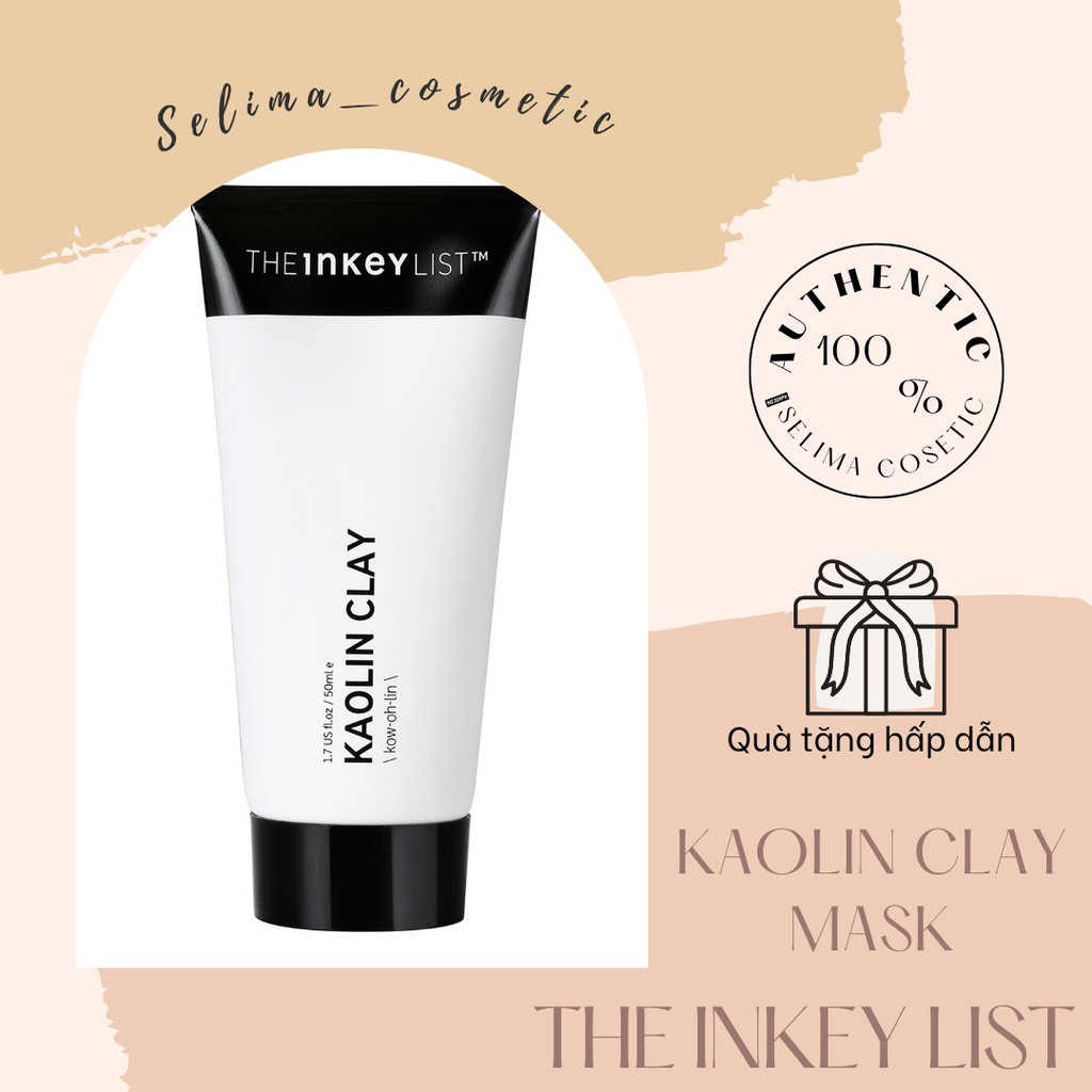 Mặt nạ The Inkey List Kaolin Clay - 50ml