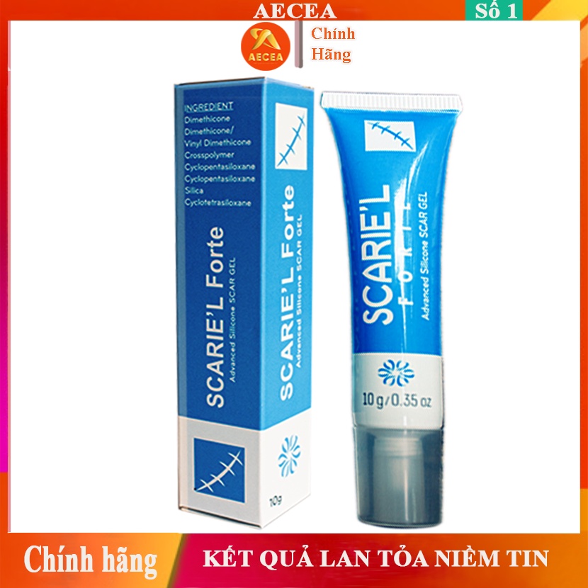 Kem Sẹo Scarie'l Forte Mờ Liền Sẹo Lồi Lõm Rỗ Mờ Vết Mổ Sau Sinh Mờ Sẹo Mụn Trứng Cá Thâm