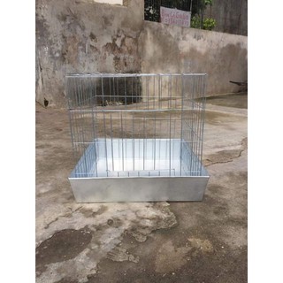 Lồng vuông 1m 1m 80 gà chọi(k khay)